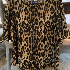 Women’s Leopard Business Casual Shirt